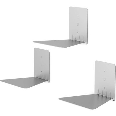 Umbra Метални рафтове в сребристо в комплект от 3 броя 18 см Conceal - Umbra (1005073-560)