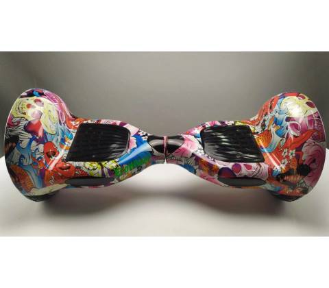 Hoverboard Offroad Purple grafitty