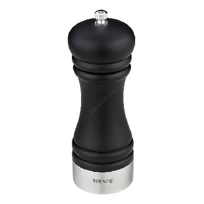 55082100-Мелничка за сол BLACK OUTDOOR KITCHEN 5x17, 5 cm сребрист/черен/бял (WE0734)