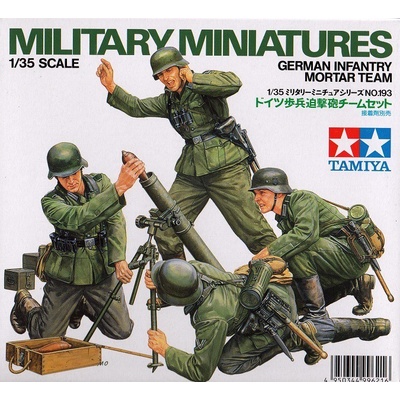 Tamiya German Infantry Mortar Team WWII 1:35