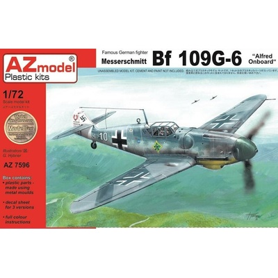 AZmodel Messerschmitt Bf 109 G 6 „Alfred Onboard“ 1:72