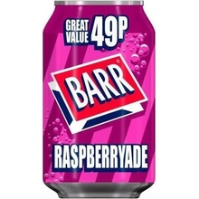 Barr sycený nápoj s příchutí malin 330 ml
