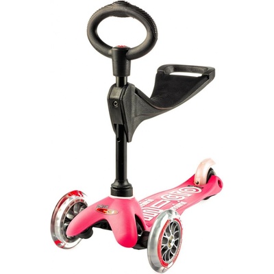 Micro Mini Deluxe 3v1 růžová