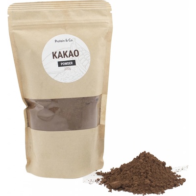 Protein&Co. Kakaový prášek 10–12 % tuku 200 g