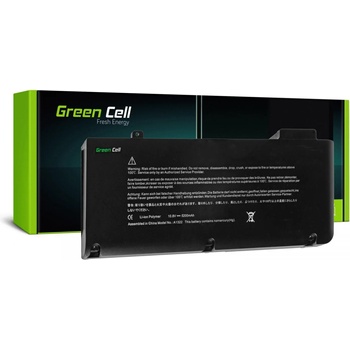 Green Cell Battery for Apple Macbook Pro 13 A1278 (Mid 2009, Mid 2010, Early 2011, Late 2011, Mid 2012) / 11, 1V 4400mAh (AP06)