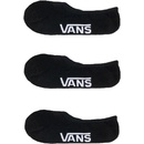 Vans ponožky Classic Super No Show 3 Pack Black