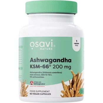 Image 1 of Osavi Ashwagandha KSM-66® 200 mg [60 капсули]