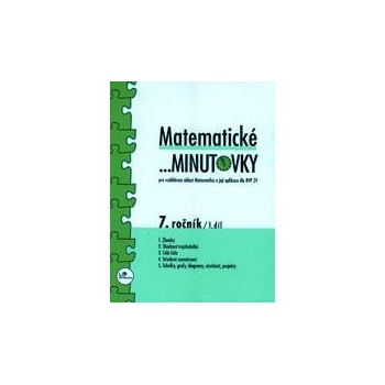 Matematické minutovky pro 7. ročník 1. díl - Hricz Miroslav