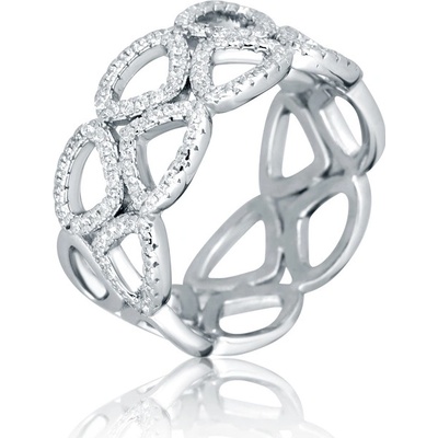 JVD Dámský stříbrný prsten se zirkony SVLR1161XH2BI