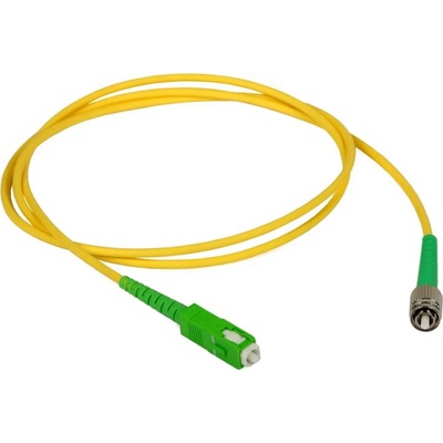 Conneu Оптични пач корди FC-APC - SC-APC сингъл мод, симплекс, 5м (CNFJ-FCASCAOS2SYE3mm-5)