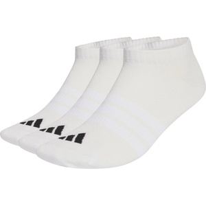 adidas Мъжки спортни чорапи adidas Thin&Light Essentials Low Cut Socks 3 Pack Sports socks - White / White / Black - размер 34-36 (EU) (207-2202-0411)
