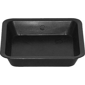 Pasquini e Bini Подложка за квадратна саксия Vega Black P&B 25л (8030)