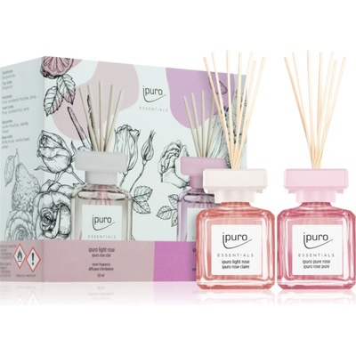 ípuro Essentials Light & Pure Rose подаръчен комплект 2x50ml
