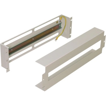 EFB Elektronik Дистрибуционен панел 19" с din шина, 3u, Сив (691277.1v2)