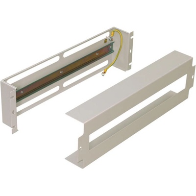 EFB Elektronik Дистрибуционен панел 19" с din шина, 3u, Сив (691277.1v2)