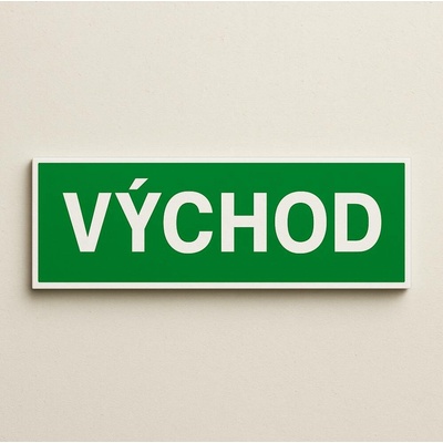 Traiva s.r.o VÝCHOD Verze: Samolepka 200 x 80 mm tl. 0.1 mm - Kód: 09816