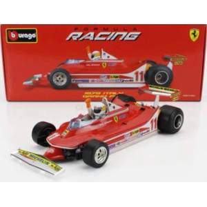 BBurago Модели на автомобили и мотоциклети модел 1/18 Ferrari F1 312T4 1979 Monza GP J. Scheckter - 1: 18 ( д (TRS8054-4052)