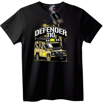 NOONEBRAND Тениска Defender 110 - 7XL, Black