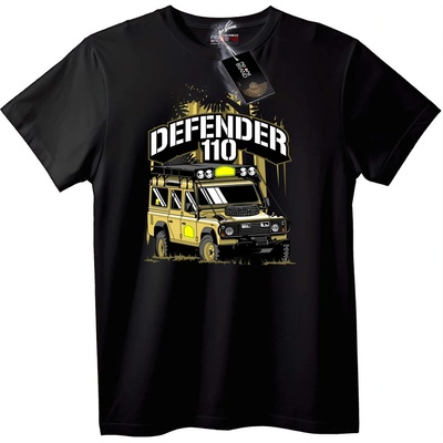 NOONEBRAND Тениска Defender 110 - 7XL, Black