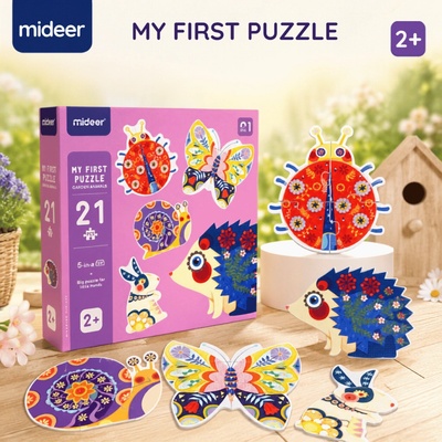 Mideer Moje první Zahradní zvířátka 26 dielov