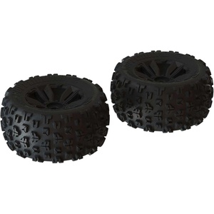 ARRMA Гуми за монстер 1/8 Arrma dBoots Copperhead2 MT Front/Rear 3.8 Pre-Mounted Tires, 17mm Hex, Black (2) ARA550059 (ARA550059)