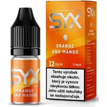 Syx Classic Orange and Mango 10 ml 12 mg