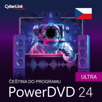 Čeština do programu Cyberlink PowerDVD 24 Ultra