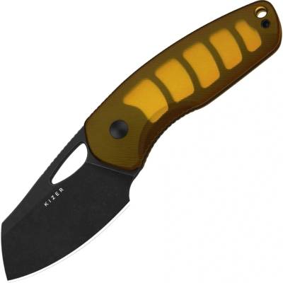Kizer Hornet 14C28N Black PVD Coating&Stonewashed, PEI 1074A1