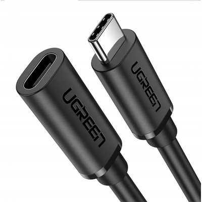 Ugreen 40574 USB Type C 3.1 (female) - USB Type C 3.1 (male), 0,5m, černý