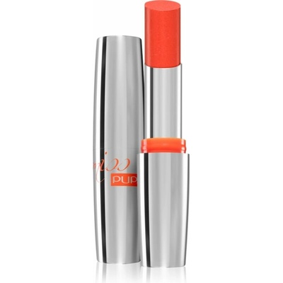 Pupa Milano Miss Pupa Ultra Shiny Lipstick hydratačný lesklý rúž 405 Flamingo 2,4 ml
