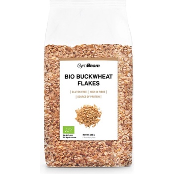 GymBeam БИО елда на люспи 250 g