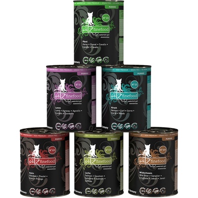 catz finefood Purrrr mix II 6 druhů 6 x 400 375 g