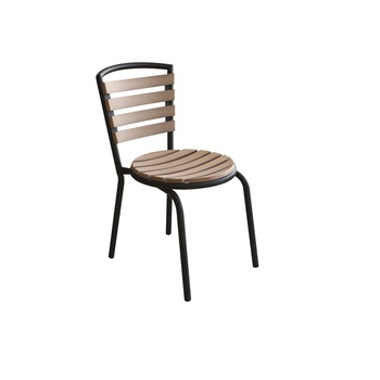 Mira-N Стол с кръгла седалка plastic wood natural (0195311)