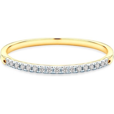 Savicki prsten žluté zlato diamanty 275 05