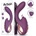 Action Vinca Triple Function Vibrator with Clit Hitting Ball & Thrusting Purple