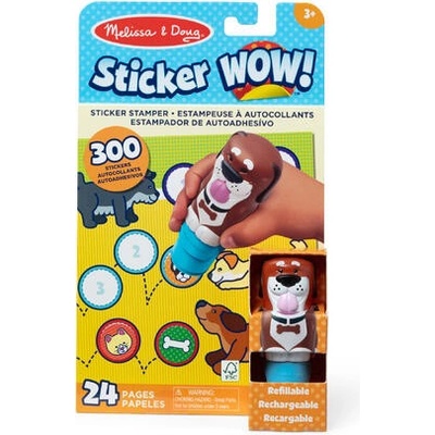 Melissa & Doug Samolepky v tubě - Pejsek