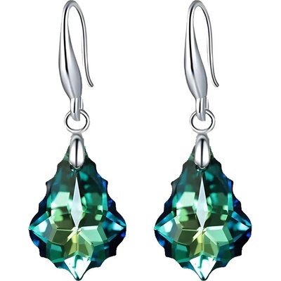 HARAHU Обеците st-30419 - Зелена kp30419 (st-30419)