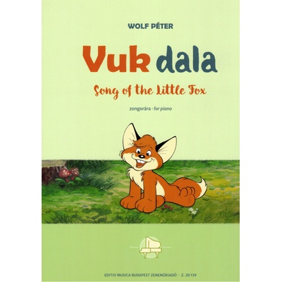 Song of the Little Fox Pieseň líščieho šteňaťa z filmu Vuk pre klavír