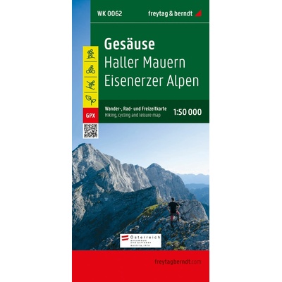 Gesause 1:50,000 Hiking, Cycling and Leisure map