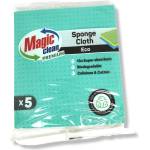  MAGIC CLEAN premium мокри кърпи за забърсване, 5 броя