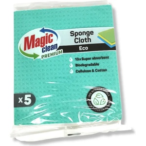  MAGIC CLEAN premium мокри кърпи за забърсване, 5 броя
