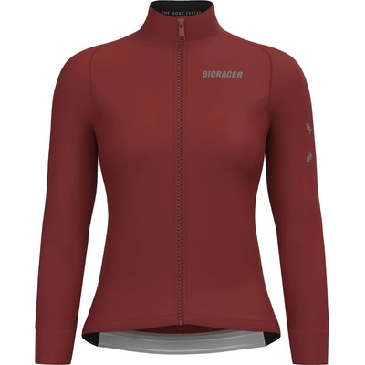Bioracer Дамско термо яке за колоездене Bioracer Women's Tempest Jacket Cycling jacket - Berry Blizzard - размер XL (151-0820-0115)