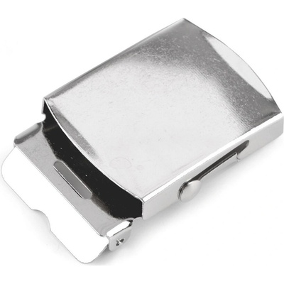 Prima-obchod Kovová spona na opasek průvlek 40 mm, barva nikl – Zboží Dáma