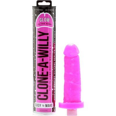 Clone-a-Willy sada na odliatie penisu s vibrátorom ružová