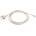 as Schwabe GmbH Кабел 2x0.75 кв. мм, 1.5 м, H03VVH2-F, бял AS - SCHWABE