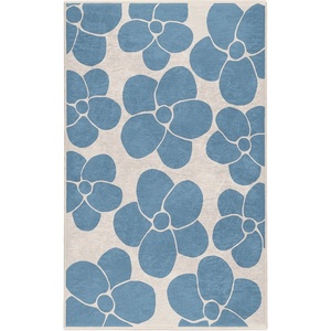 Mila Home Син килим подходящ за пране 60x100 cm Blue Meadow - Mila Home (HKG-MMN-Colorful-008-60x100)