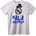 NOONEBRAND Тениска Hala Madrid - 2XL, White