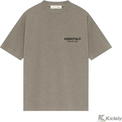 Fear of God Essentials T-shirt SS22 Dark Oatmeal Grey