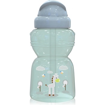 Baby Care Спортна бутилка Lorelli - Animals, 325 ml, Зелена (10200730004)