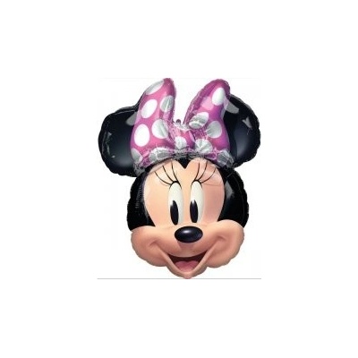 Fóliový balónek hlava Minnie Mouse 63cm x 55cm